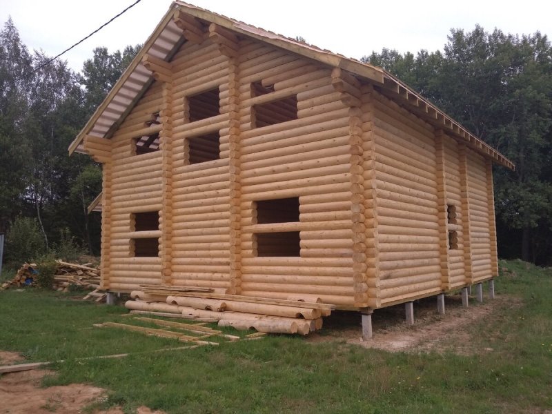 Проекты калиброванных домов