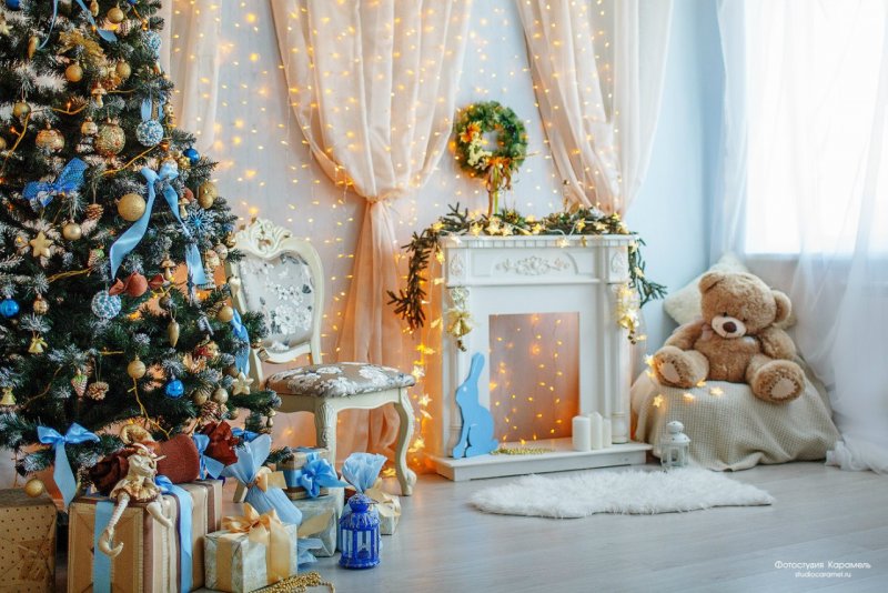 Новогодние интерьеры фотостудий