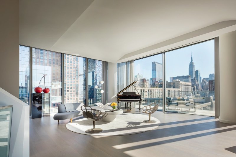 520 West 28th Street Zaha Hadid интерьер