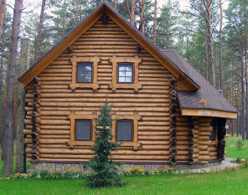 Деревянный сруб