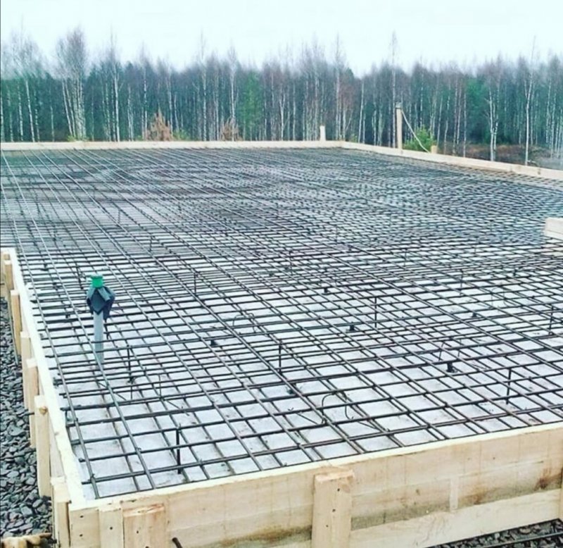 Плитный фундамент