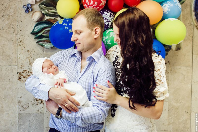 Выписка малыша из роддома