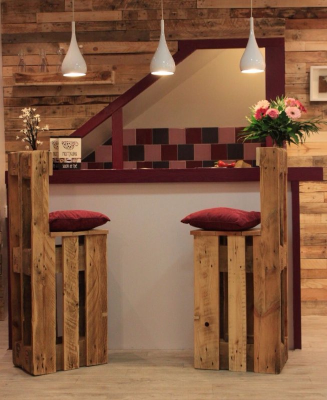 Барная стойка Pallet Bar