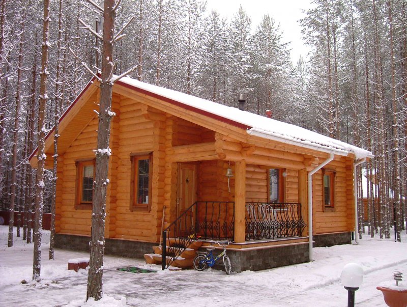 Дом из калиброванного леса