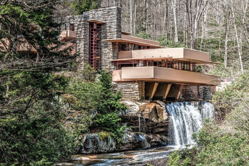 Fallingwater Фрэнк Ллойд Райт