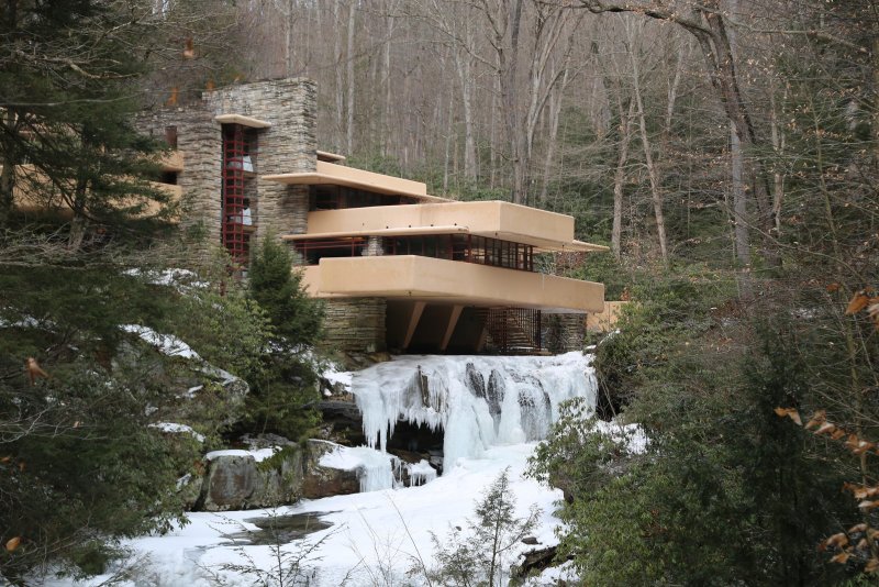 Fallingwater Фрэнк Ллойд Райт