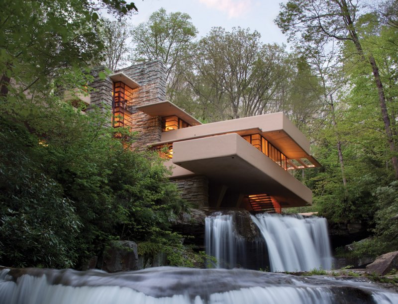 Fallingwater Фрэнк Ллойд Райт