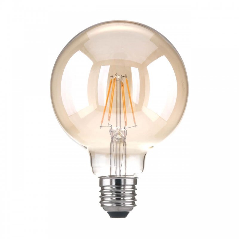 Dimmable 5w 2700k e27 (g95 тонированный)(ble2747)