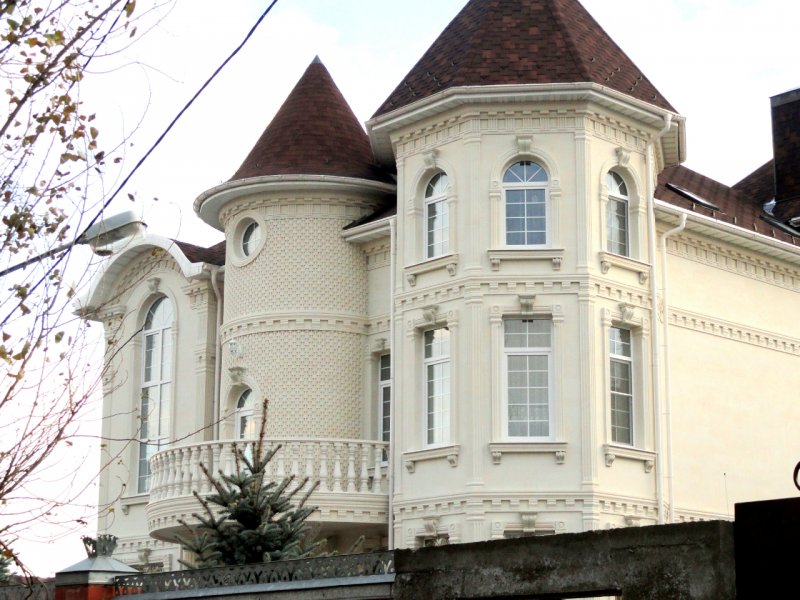 Акушинский камень фасад