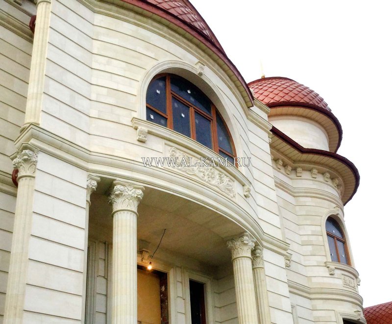Дагестанский известняк фасад