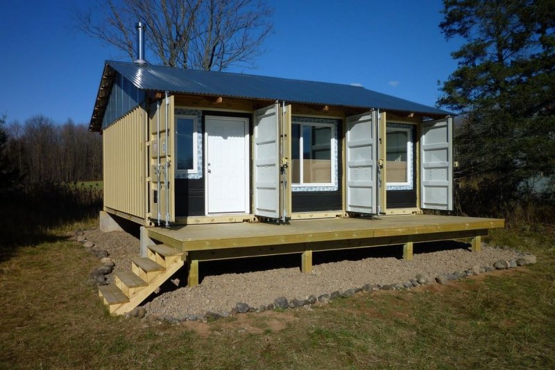 Tiny House из морского контейнера