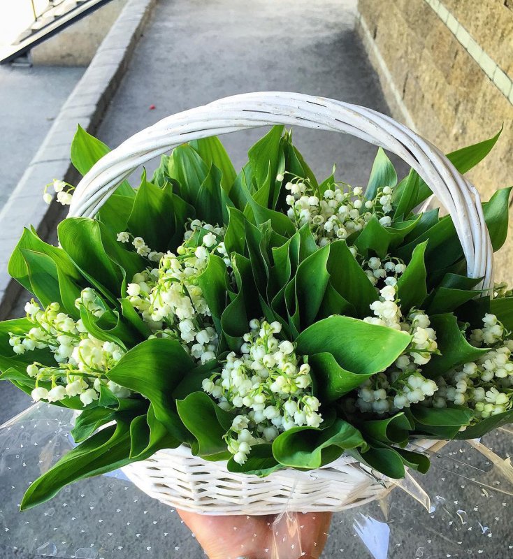 Букет ландыша флористика