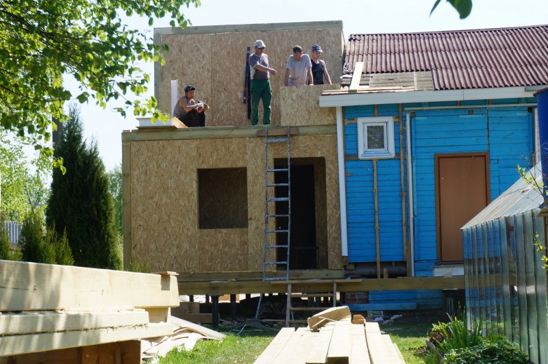 Пристройка из сипипанелей