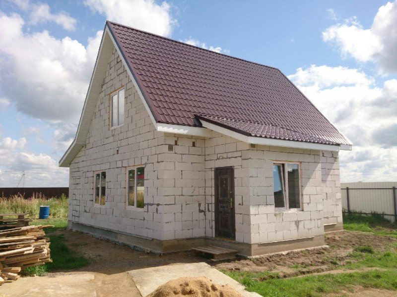 Дом из газоблоков