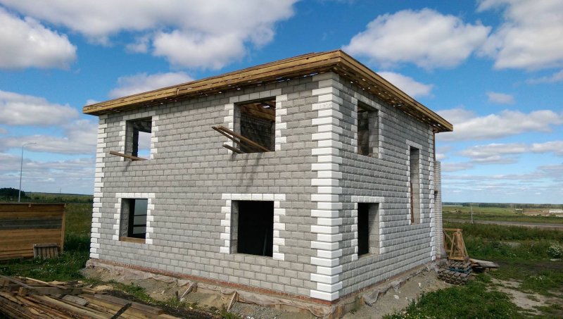 Дом газобетон