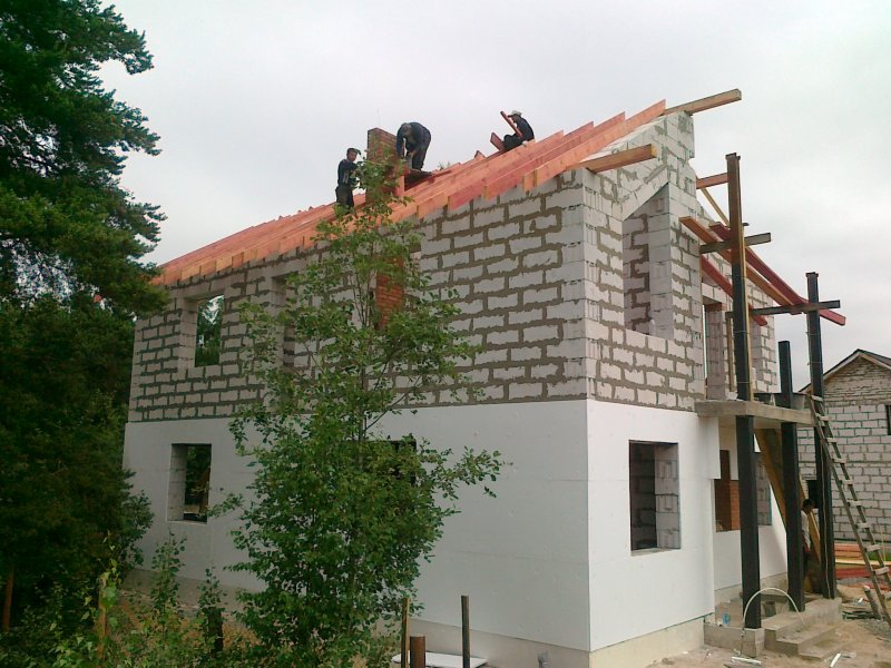 Отель из газобетона