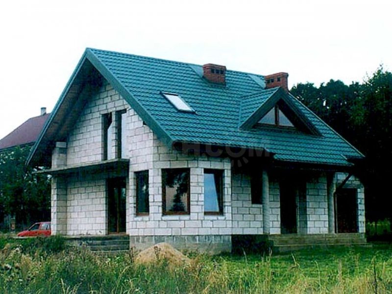 Домик из пеноблоков