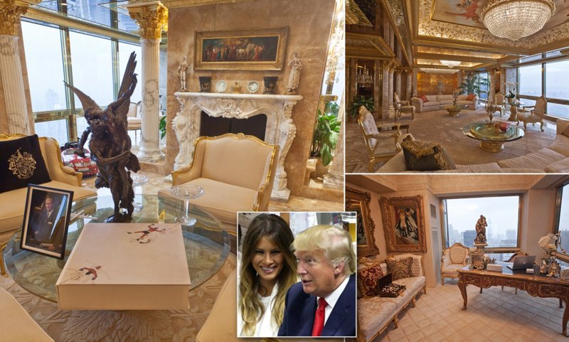 Кабинет Дональда Трампа в Трамп Тауэр