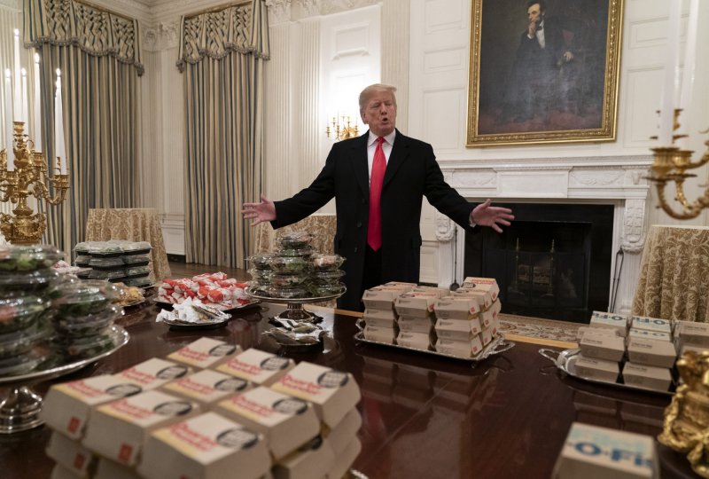 Трамп бургеры белый дом