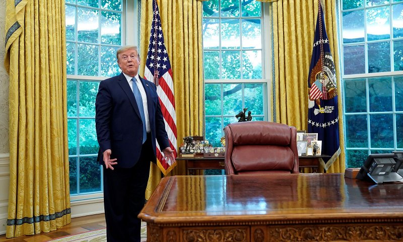 Кабинет президента США Дональда Трампа