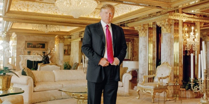 Дом Дональда Трампа снаружи