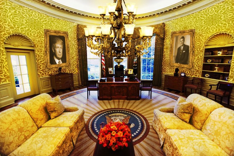 Интерьер Дональда Трампа