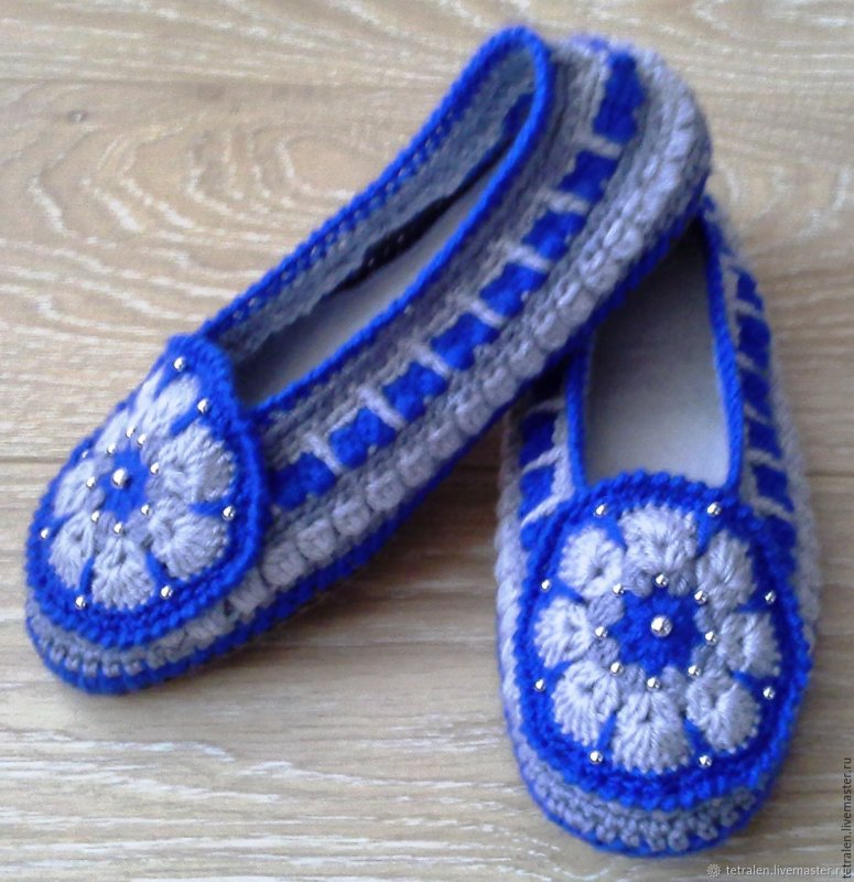 Тапочки крючком