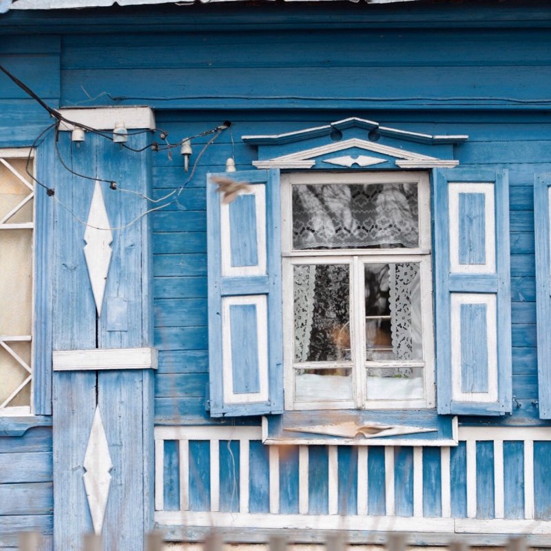 Пластиковые окна в срубе