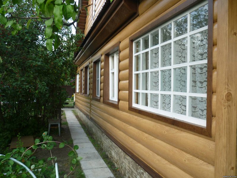 Фасад блок Хаус