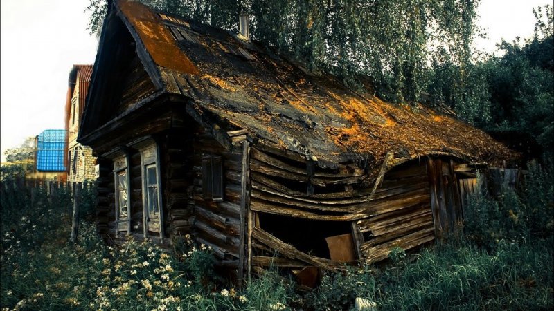 Старые Деревенские дома