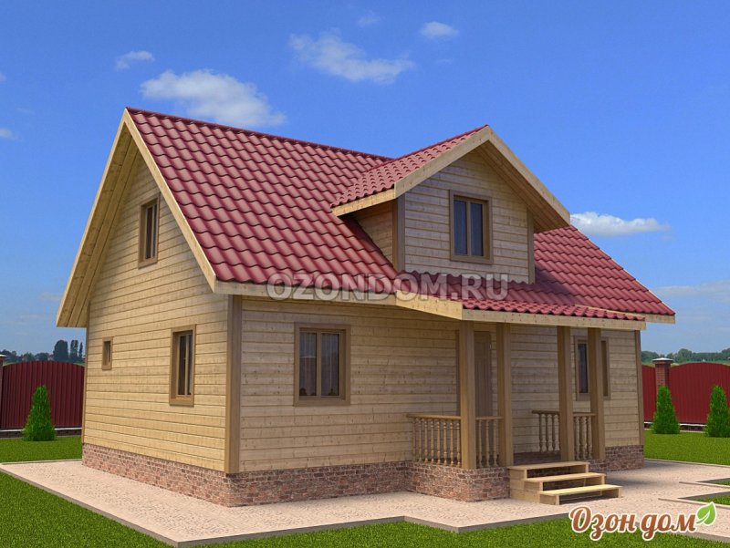 Дом 7 на 9 с кукушкой