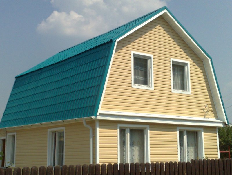Металлочерепица RAL 5021 (бирюза)