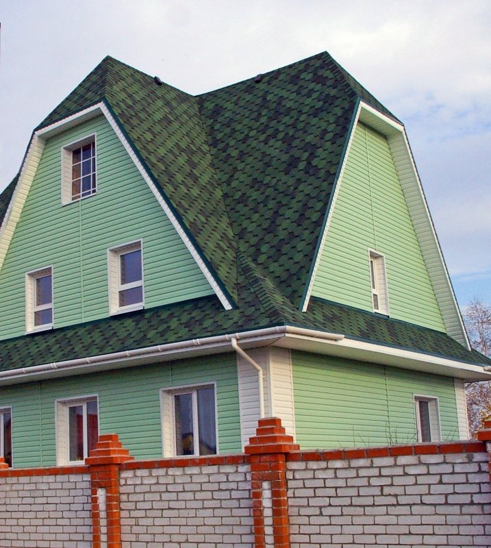 Желтый сайдинг домов (71 фото)