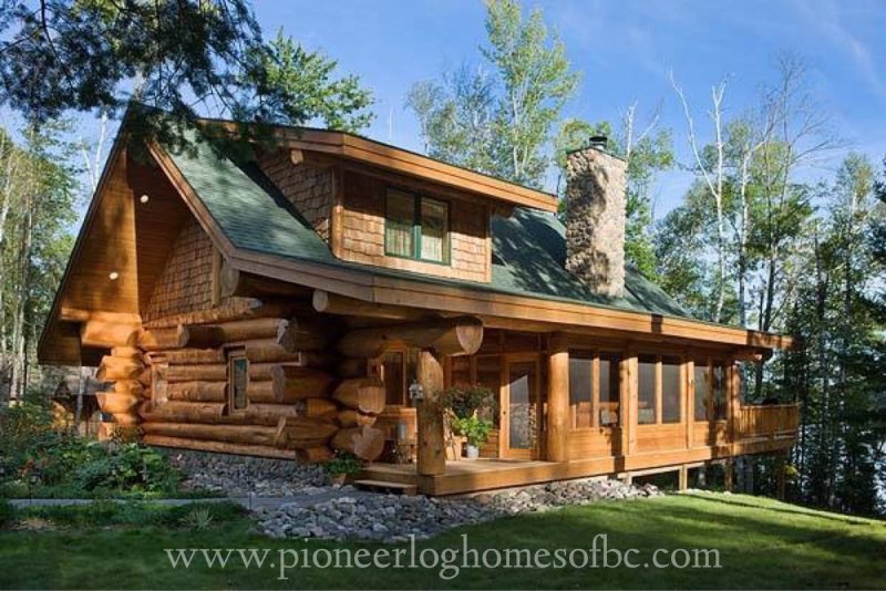 Pioneer log Homes срубы