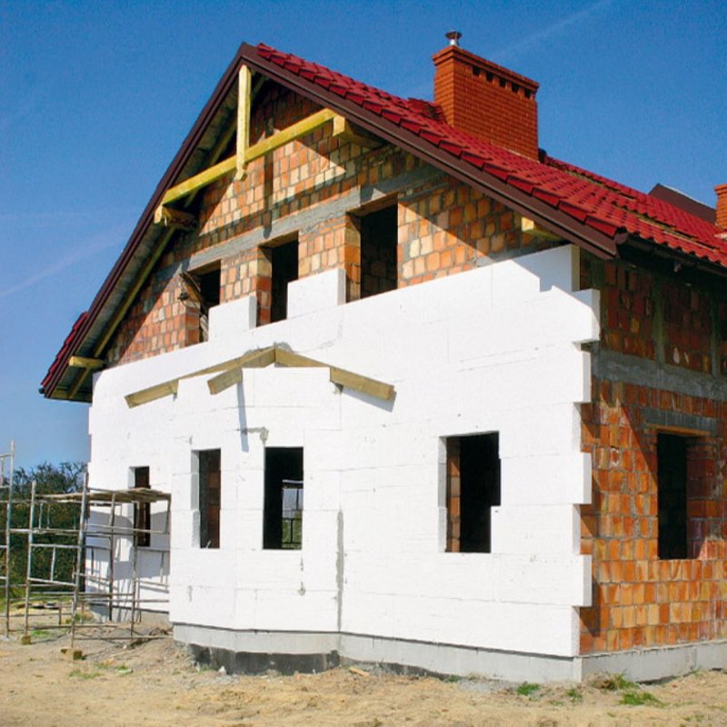 Пенопласт для фасада