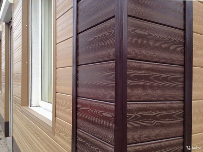 Фасадные панели из ДПК Holzhof