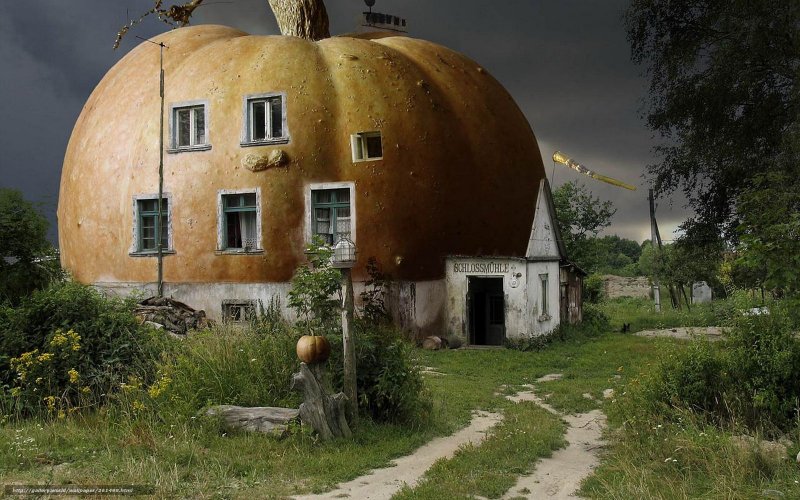 Самый необычный дом