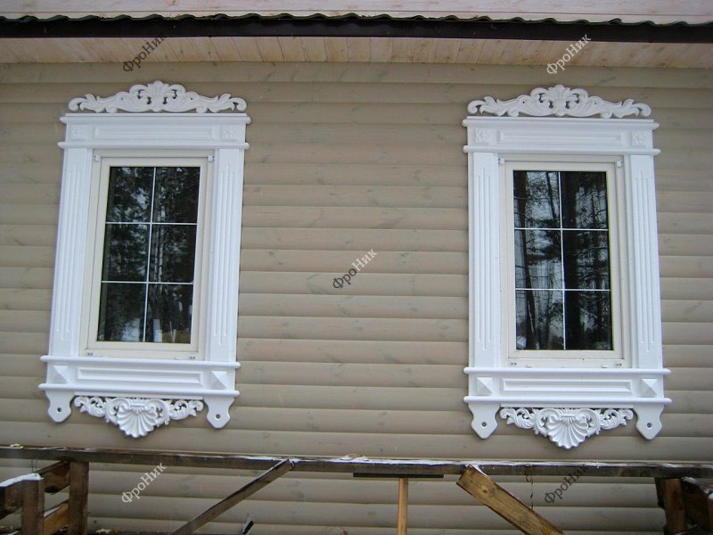 Скандинавские наличники