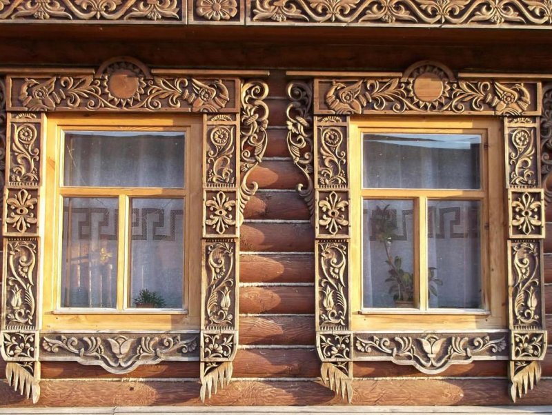 Профилированные наличники
