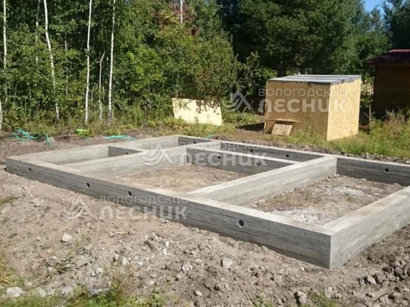 Ленточный фундамент