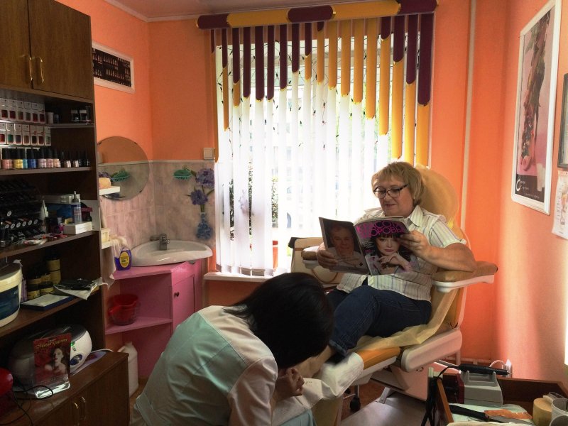 Кабинет мастера маникюра и педикюра дизайн