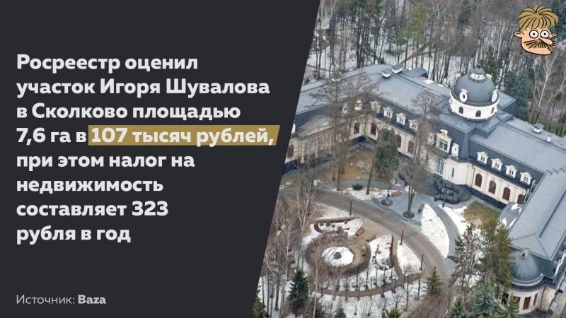 Замок Игоря Шувалова