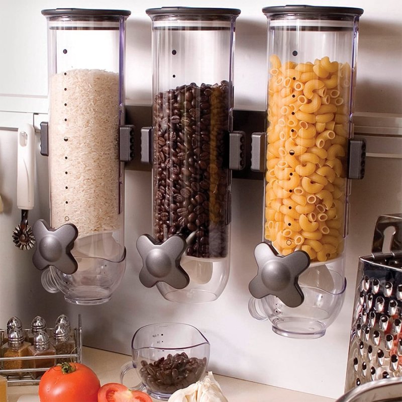 Диспенсер для сыпучих продуктов Triple Cereral Dispenser