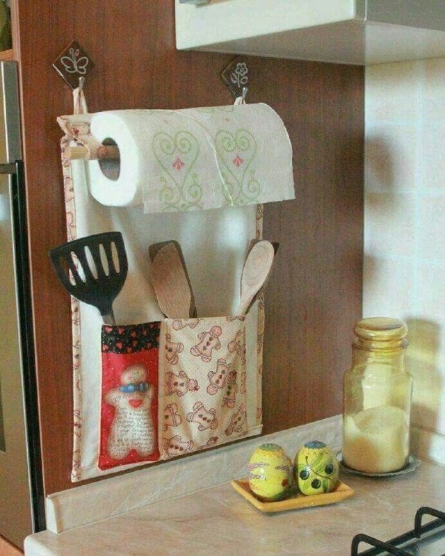 Органайзер для кухни из ткани