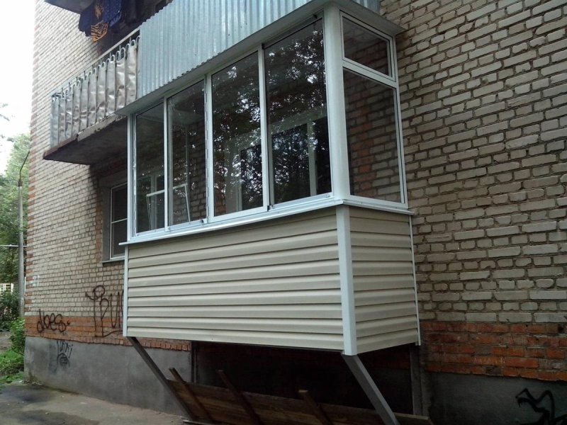 Пристройка балкона