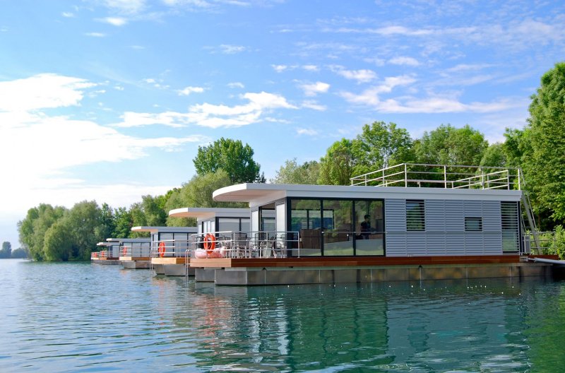 Ботхаус Boathouse дом на воде