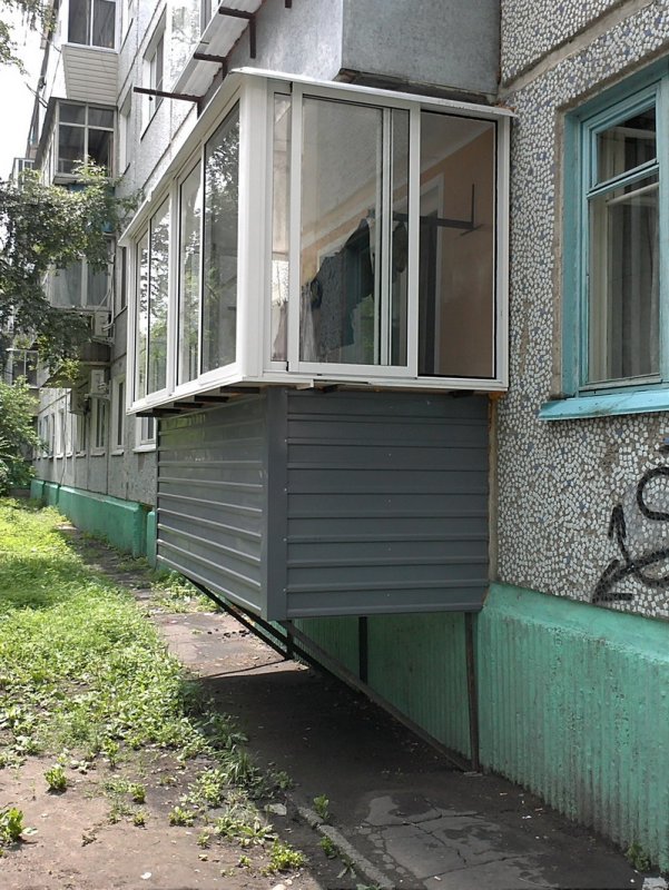 Пристройка балкона