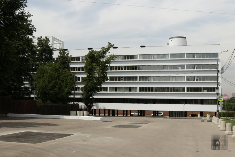 Дом Наркомфина на Новинском бульваре