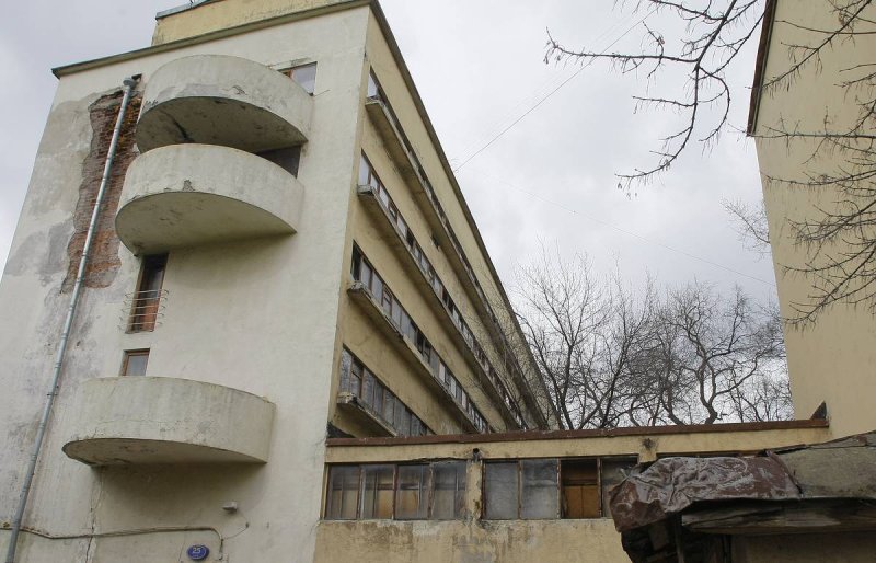 Гинзбург Архитектор дом Наркомфина