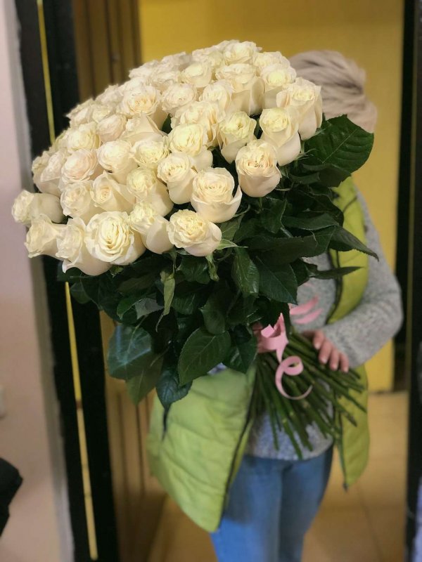 51 Мондиаль роза 90 см